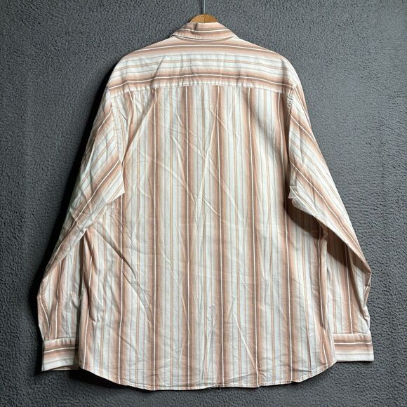 The Old Frontier Clothing Co Shirt Long Sleeve 1/2 Button Up Men's 2XL USA Made - Picture 9 of 9